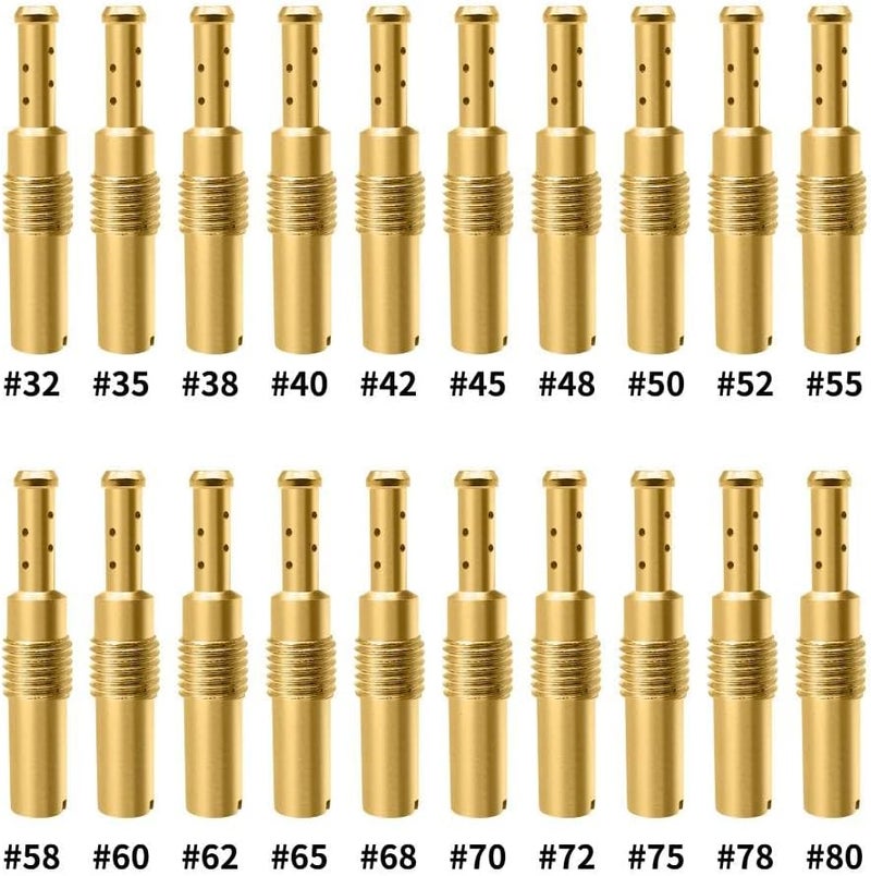 Strongthium Pilot Slow Jet Kit for Nibbi Keihin FCR-MX PE PJ PWK Carburetors N424-21 - Image 2